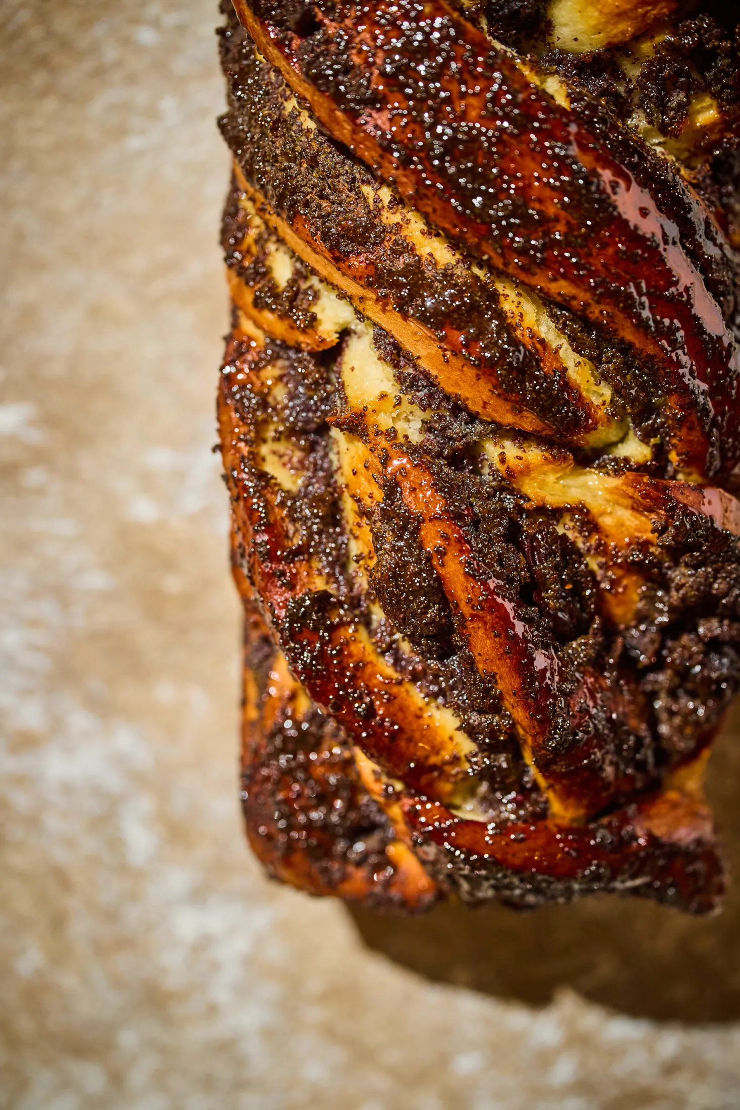 Mákos babka frissen