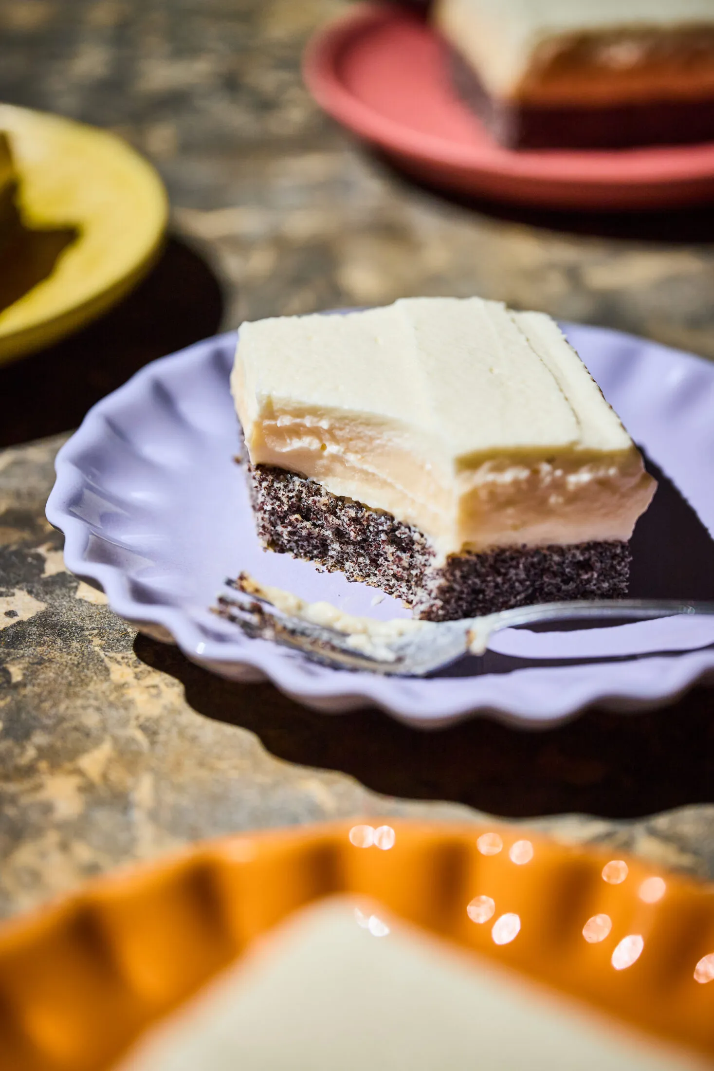 Mákos krémes süti