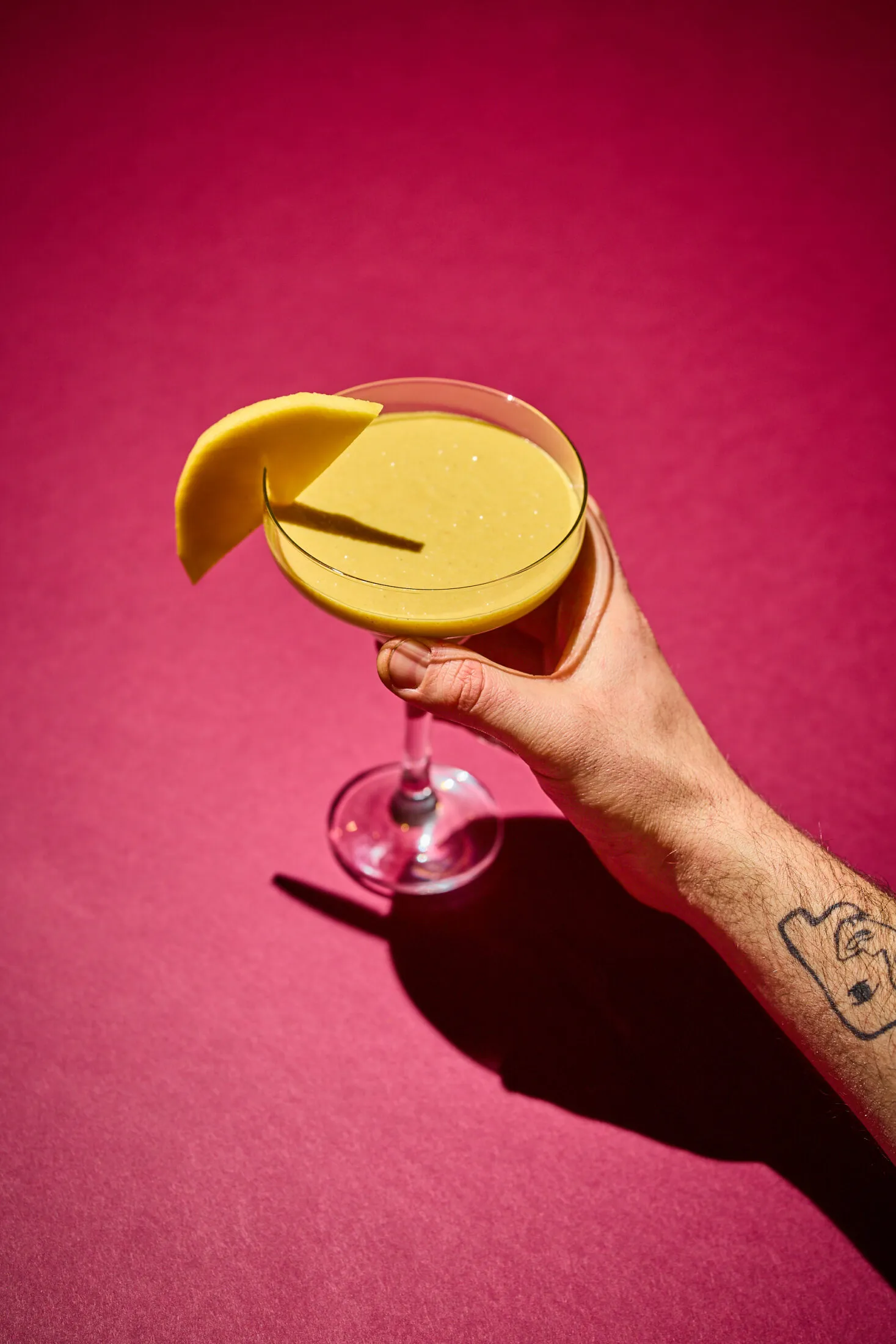 Mangó smoothie pohárban