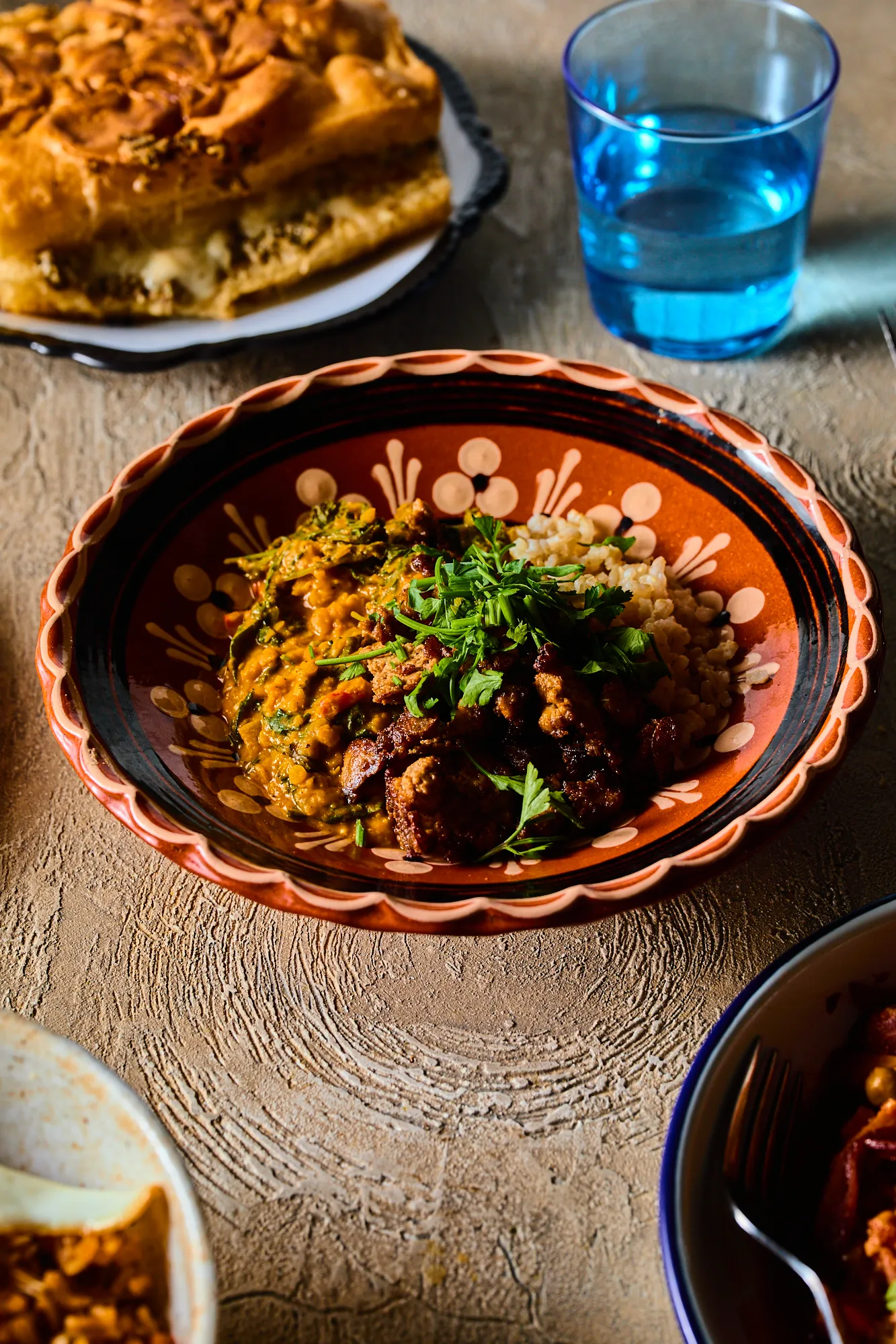 Marokkói vöröslencse-főzelék