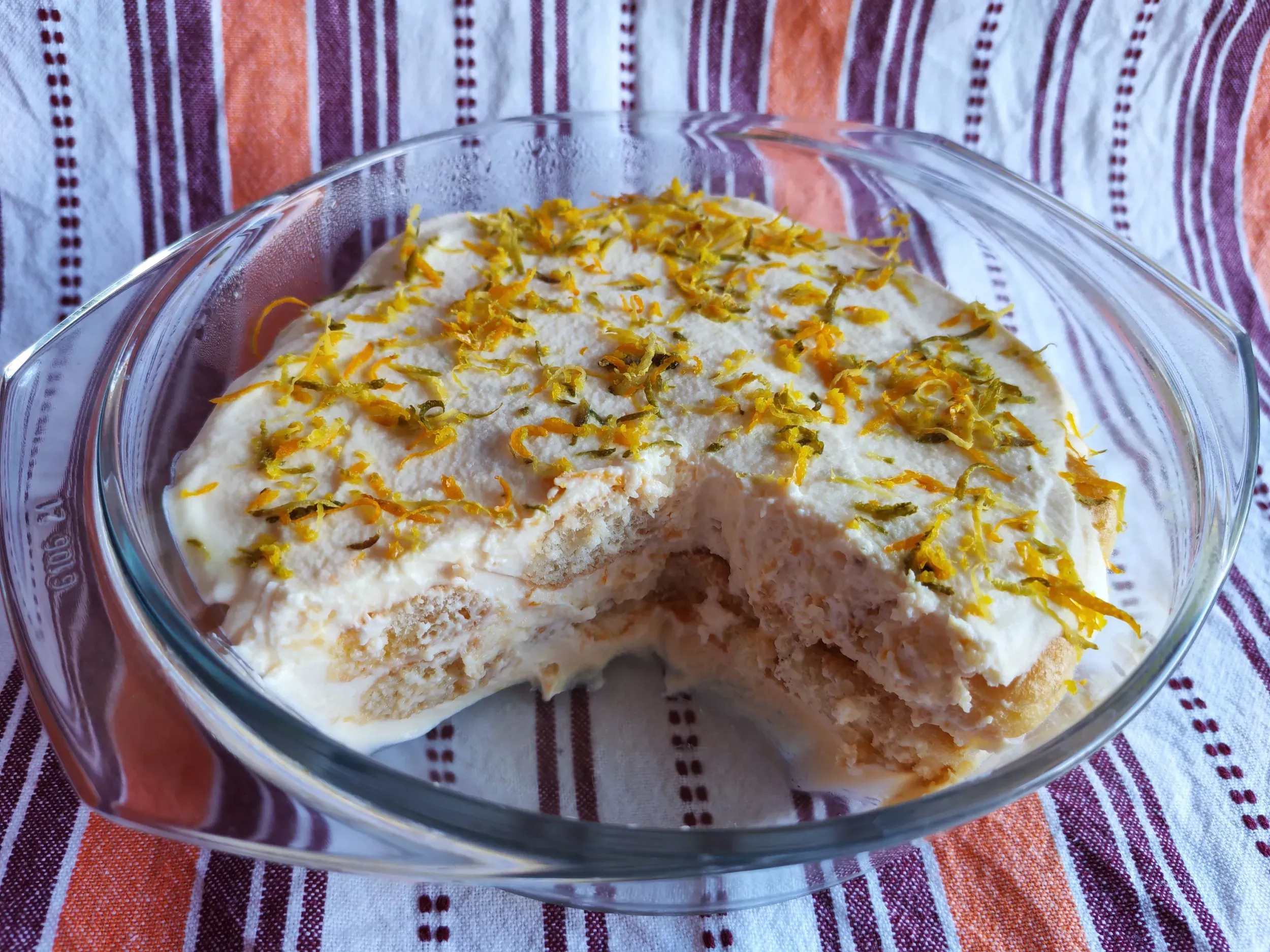 mediterrán citrusos tiramisu