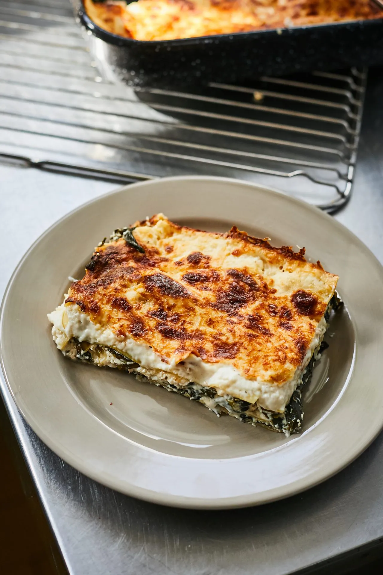 medvehagymás lasagne
