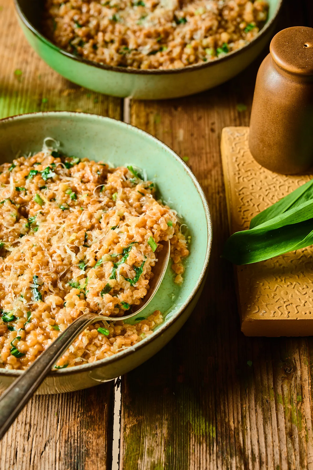 Medvehagymás tarhonya