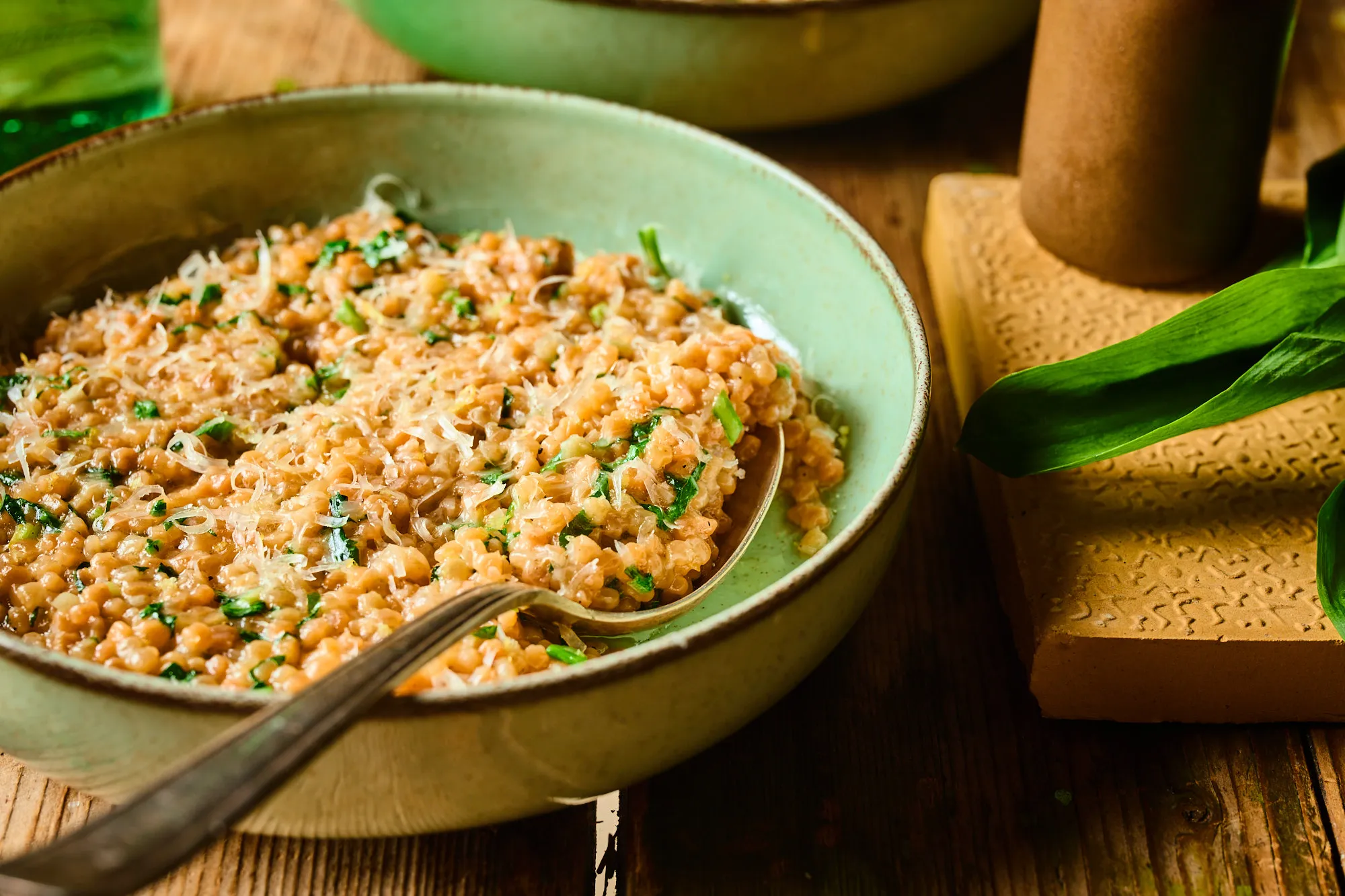 Medvehagymás tarhonya