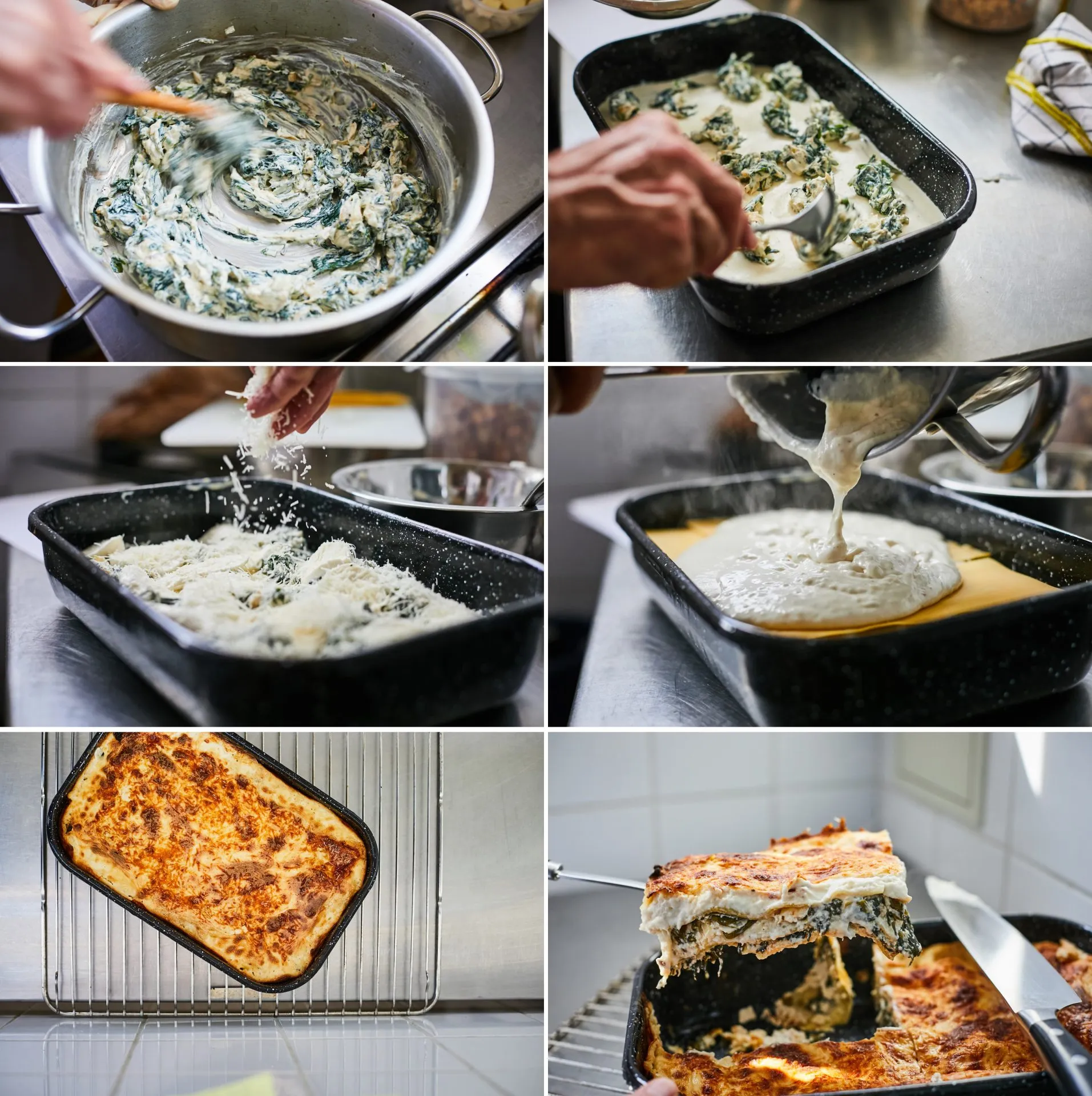 medvehagymás lasagne