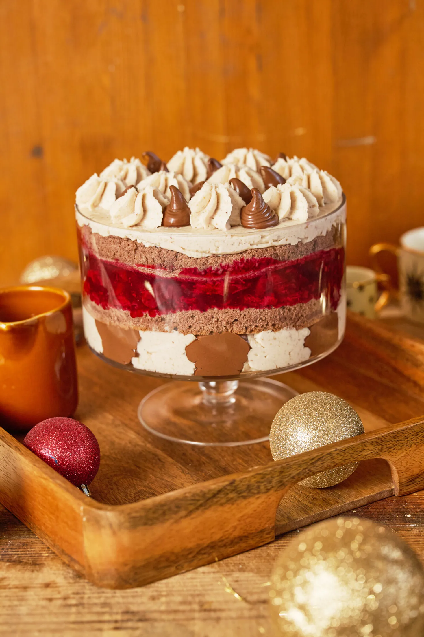 Meggyes-gesztenyés trifle NUTELLA®-val