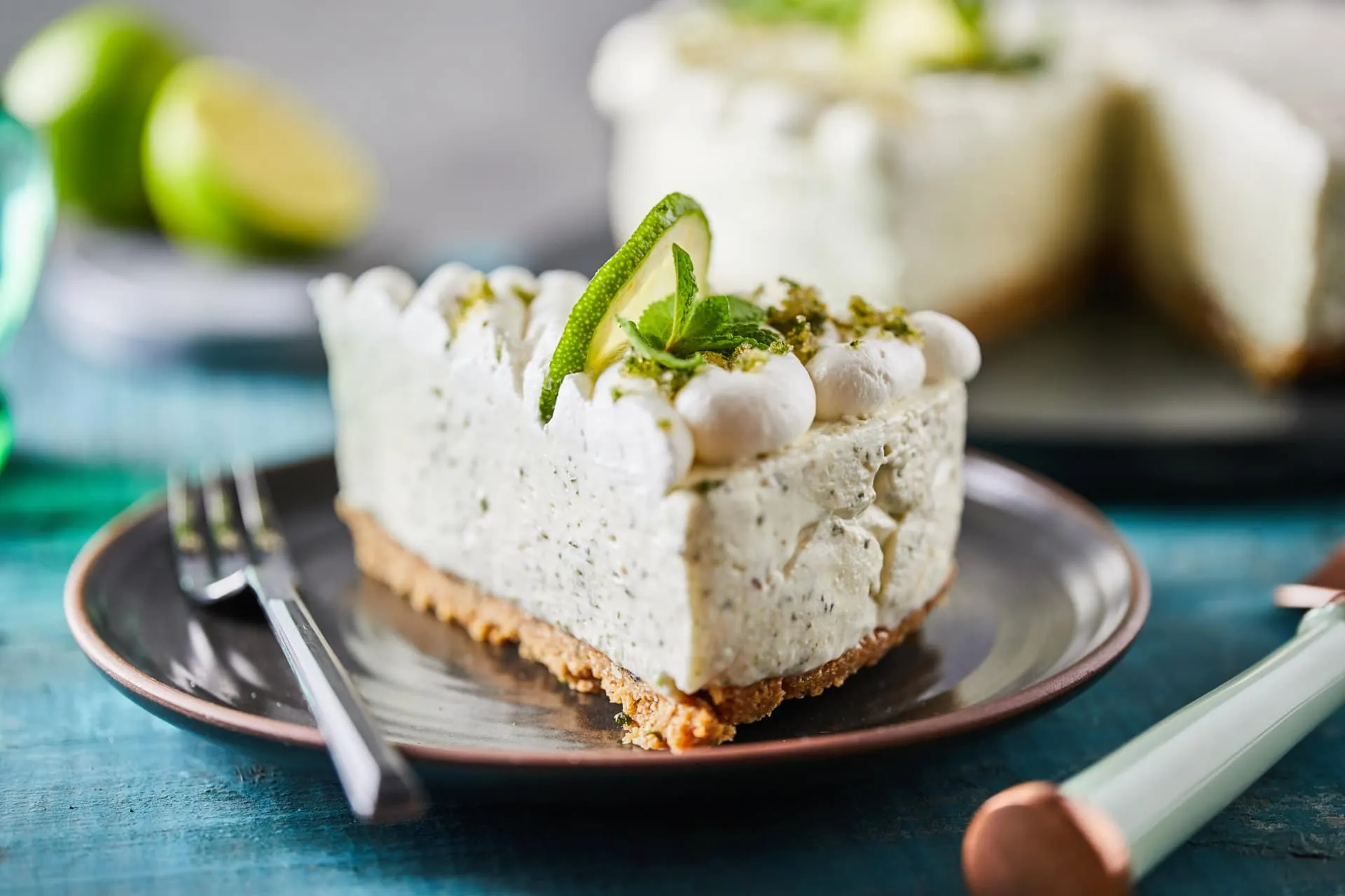 mojito sajttorta