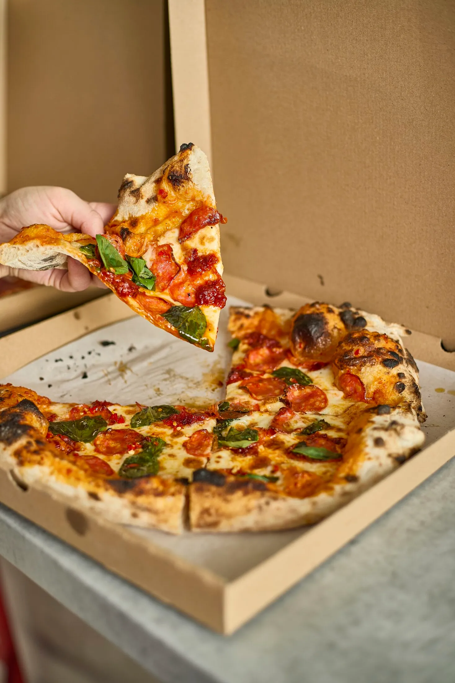 Norberto Pizza Napoletana Spicy pizza