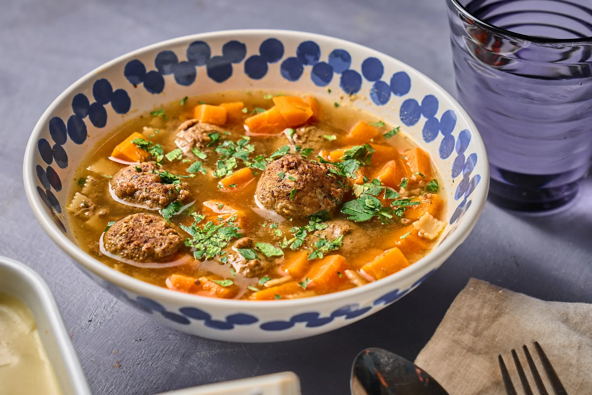 Osztrák májgombócleves