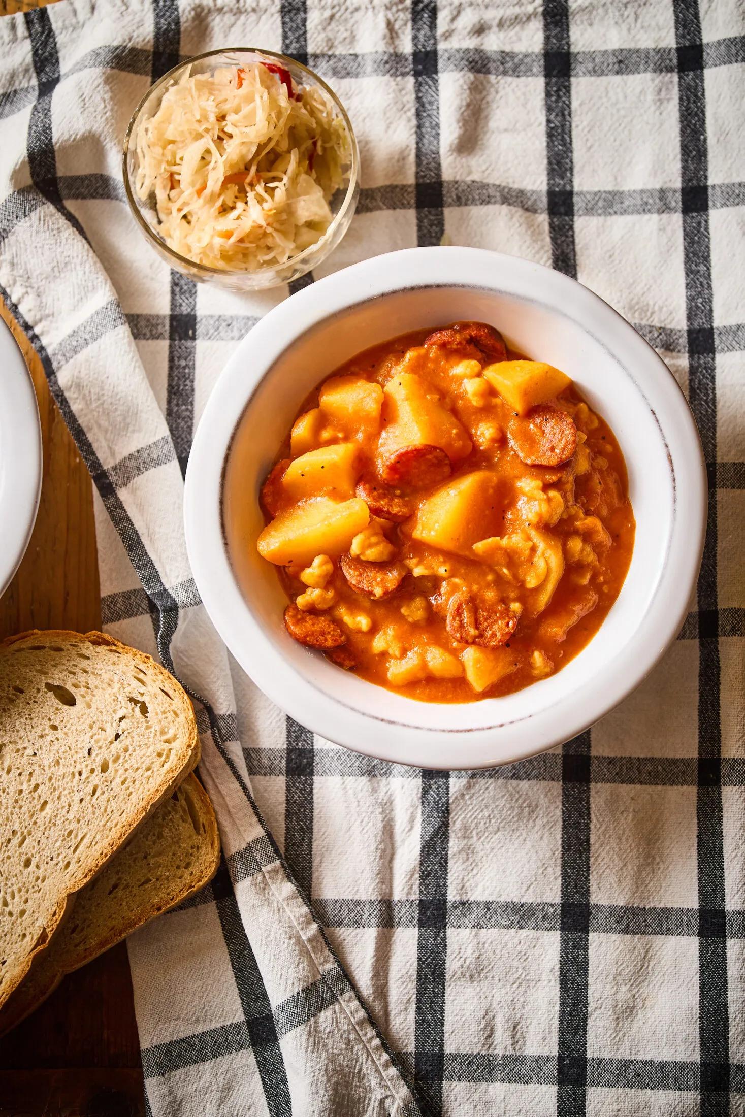 Paprikás krumpli nokedlivel