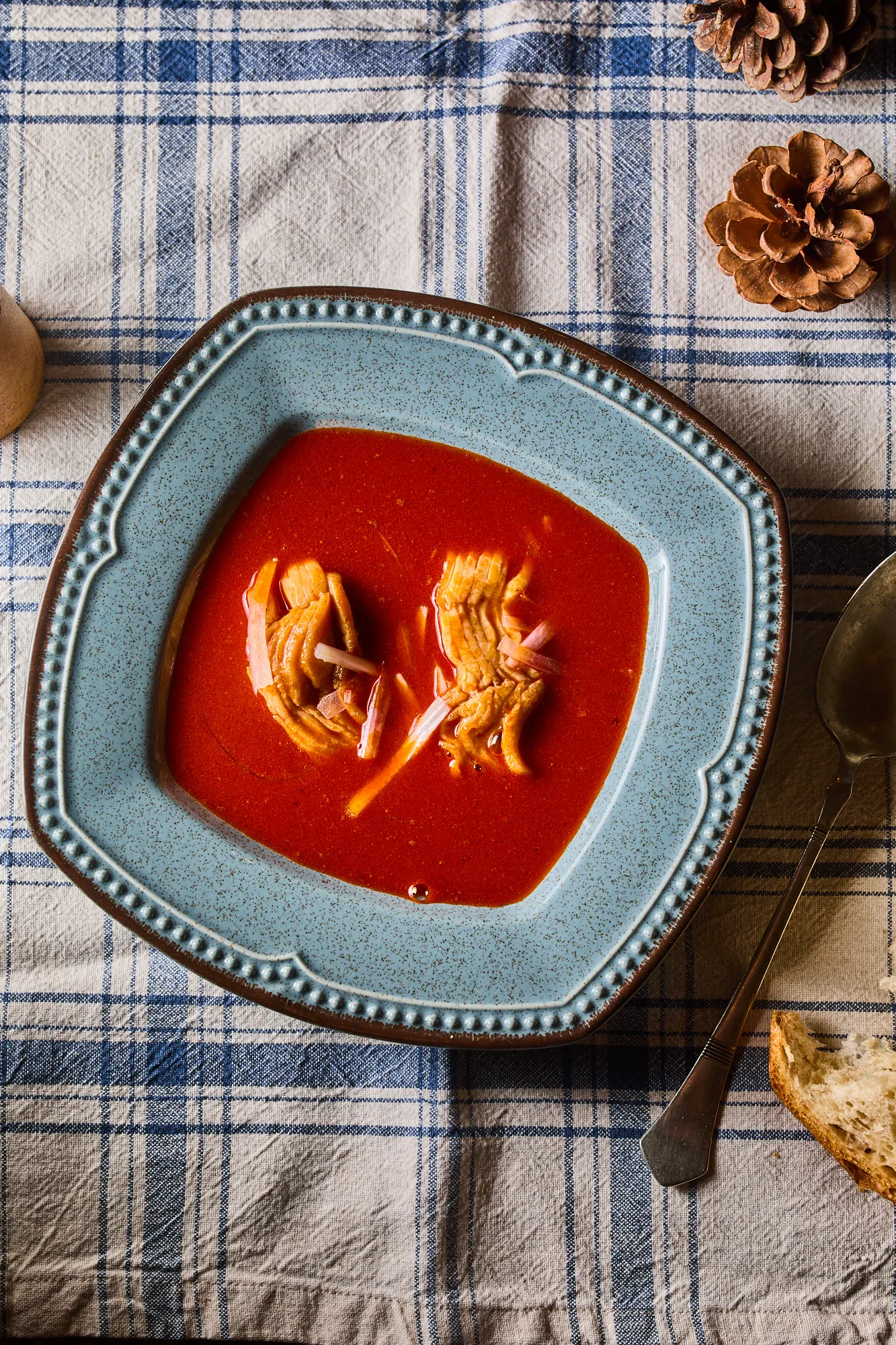 Paszírozott halászlé