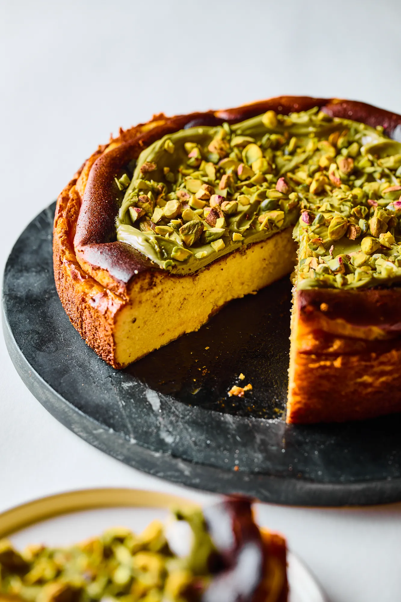 Pisztáciás sajttorta