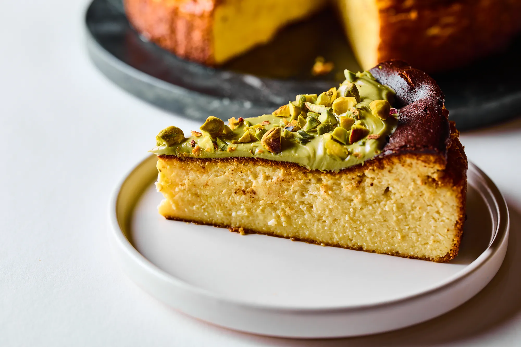 Pisztáciás sajttorta