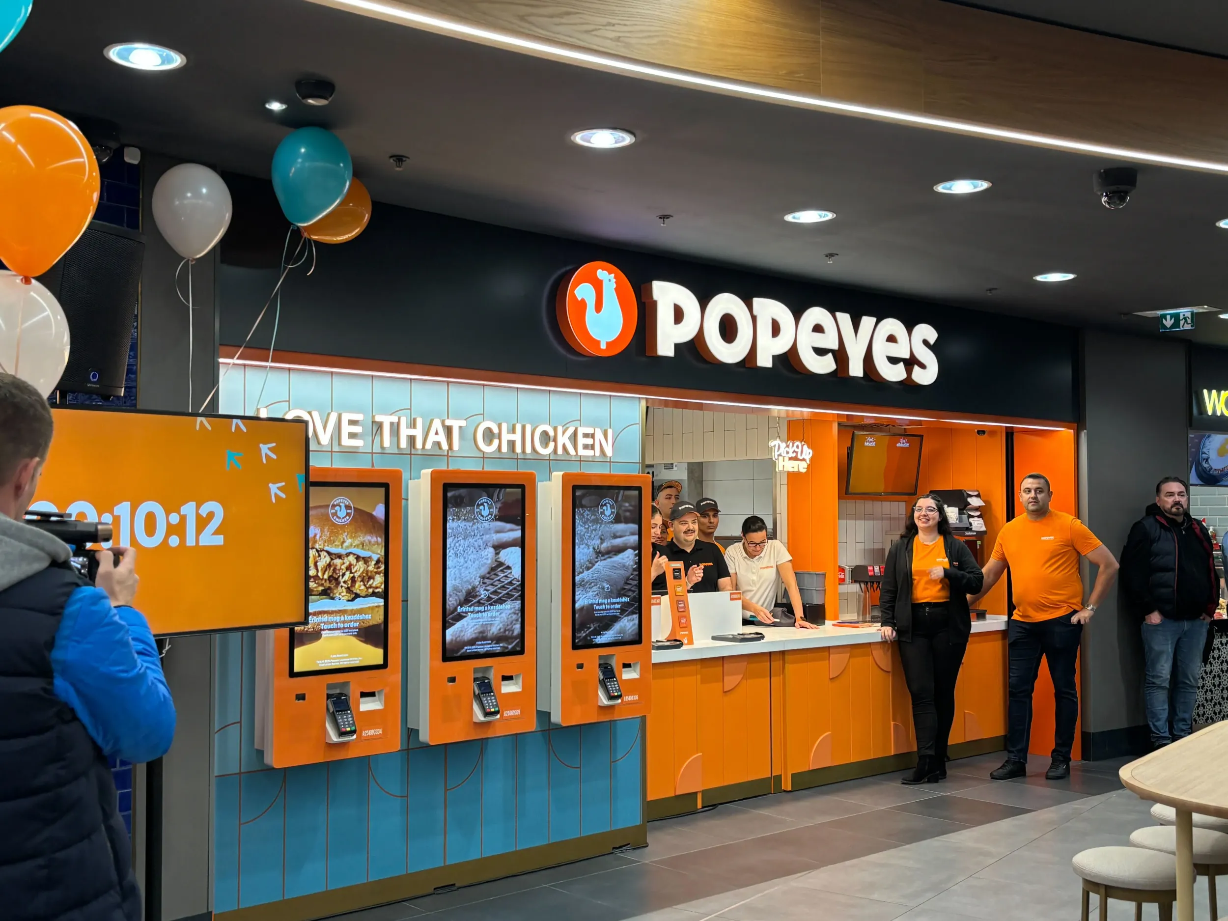 A Popeyes üzlete a Westendben