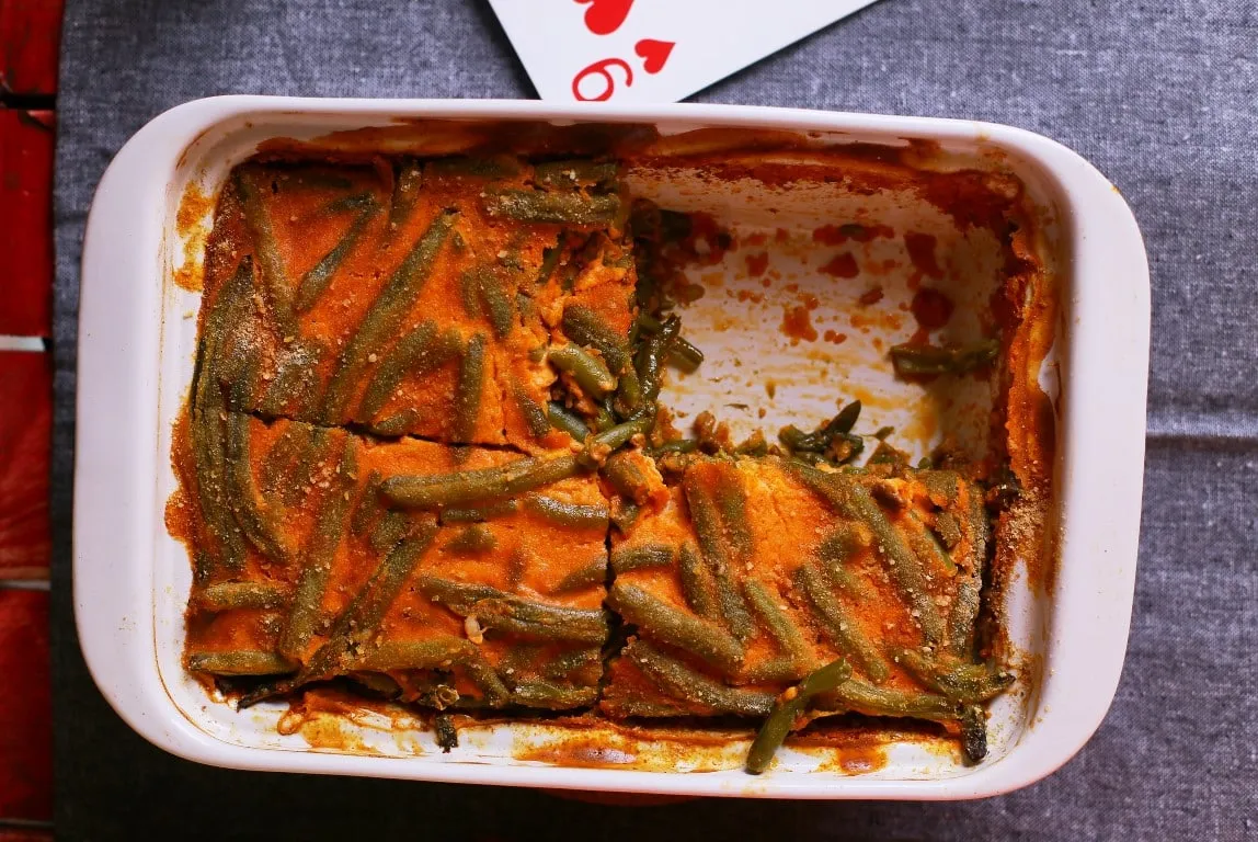 Rakott zöldbab recept