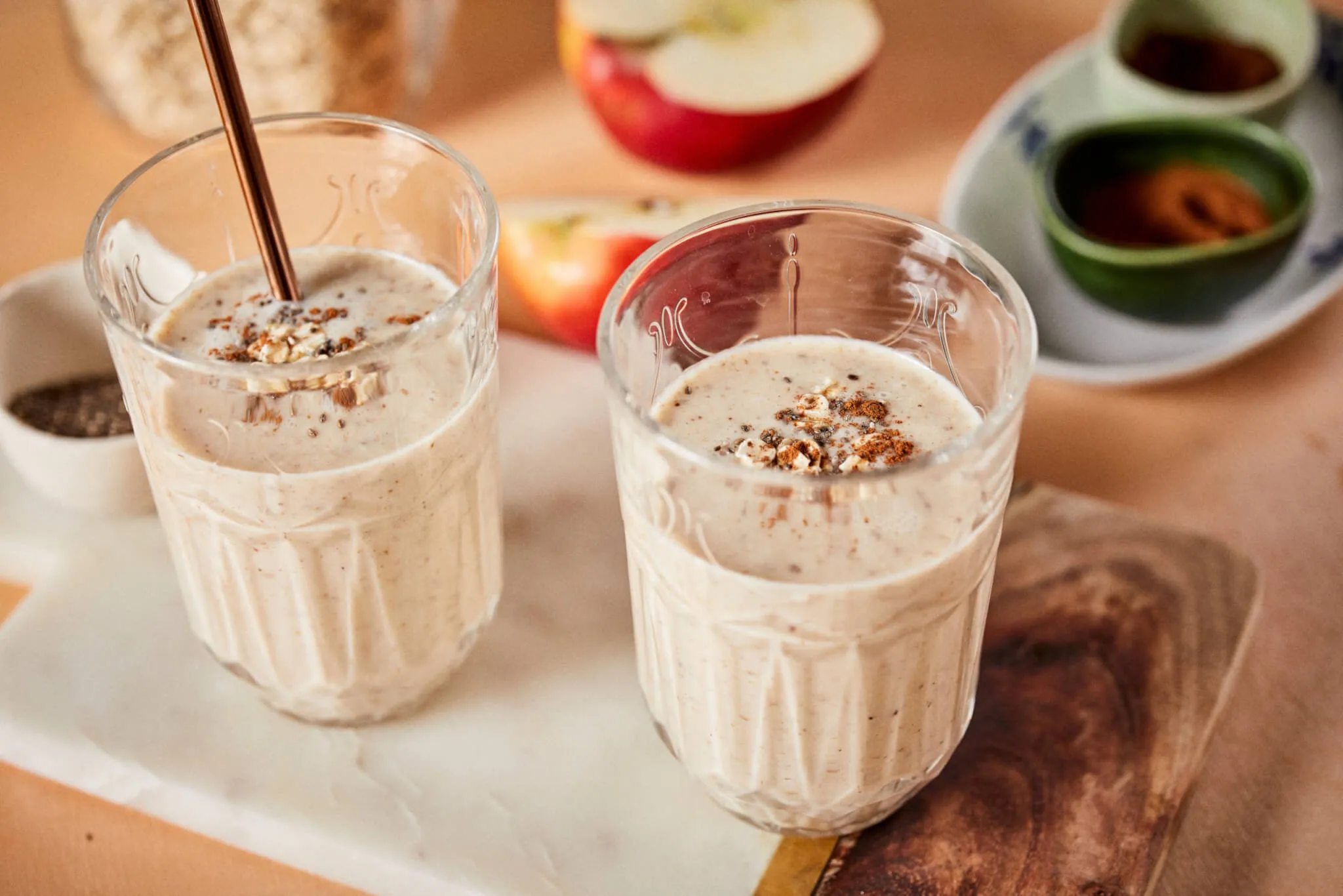 almápite-smoothie reggeli