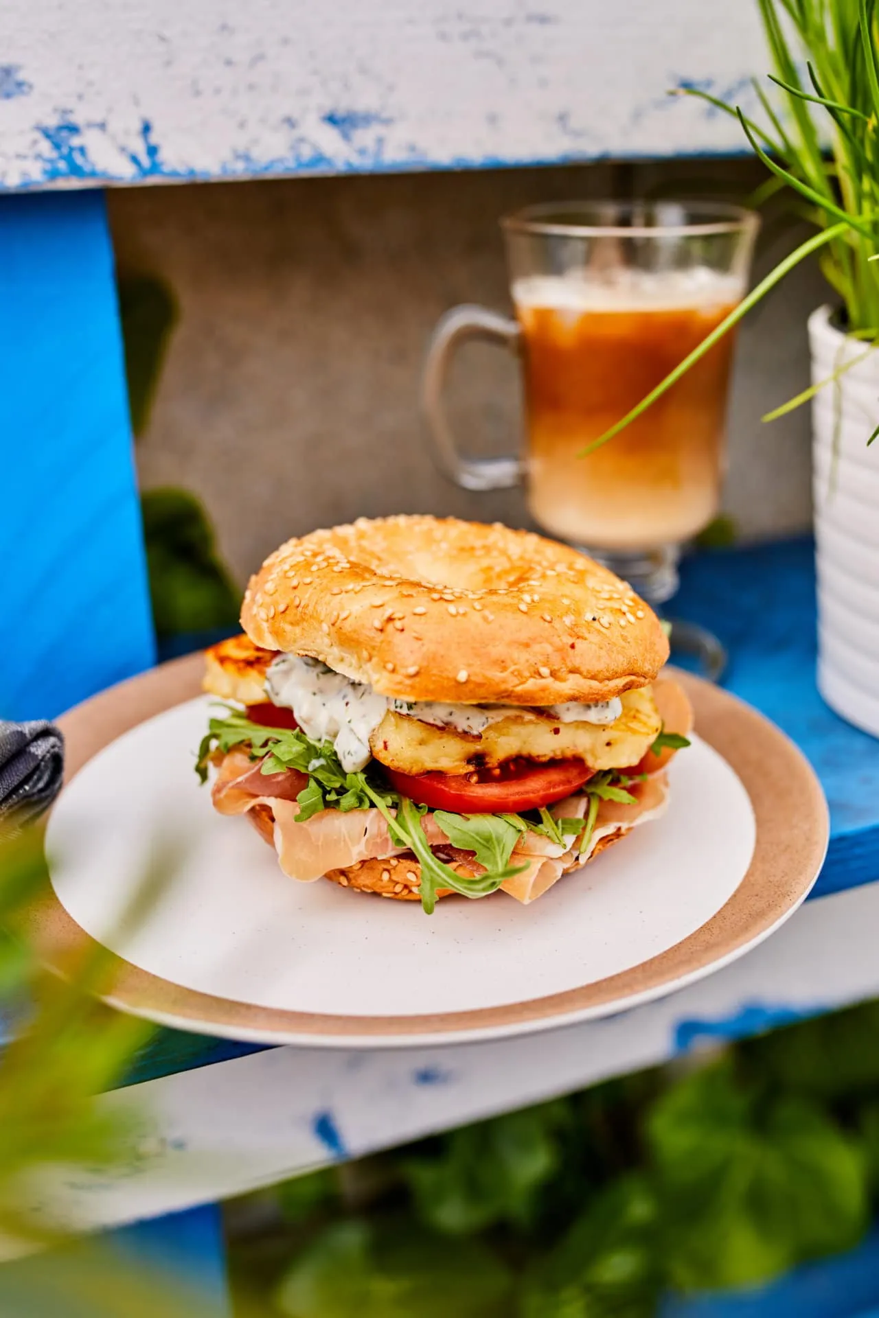 grillsajtos bagel