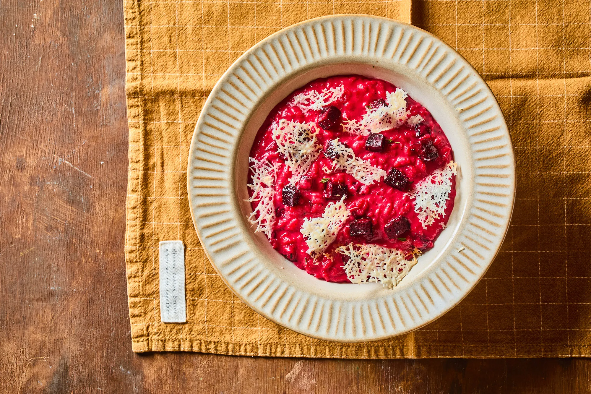 Sültcékla-rizottó 