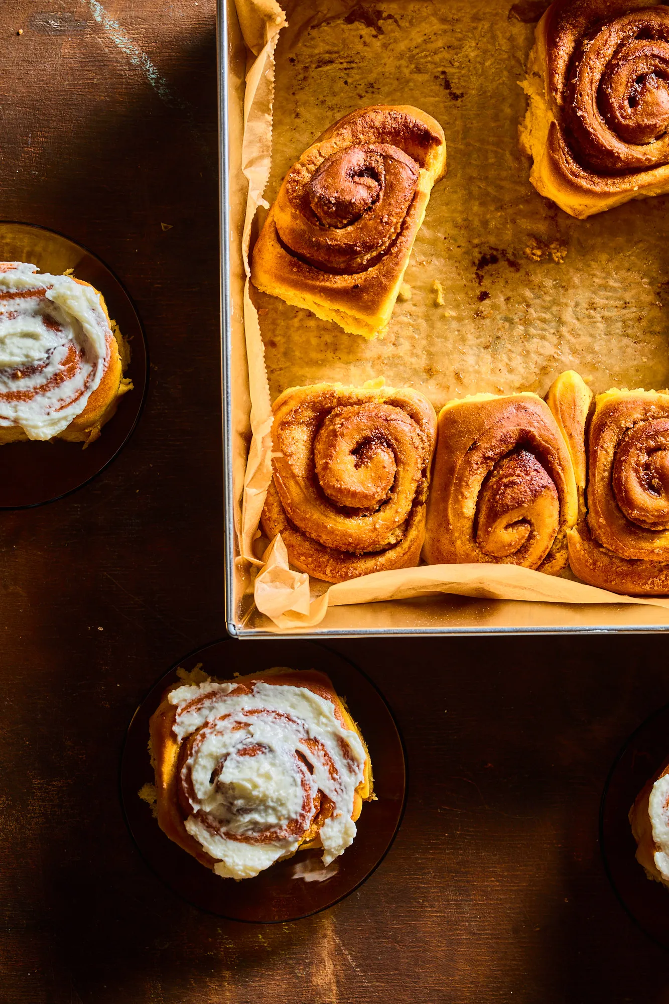 Sütőtökös-fahéjas csiga 