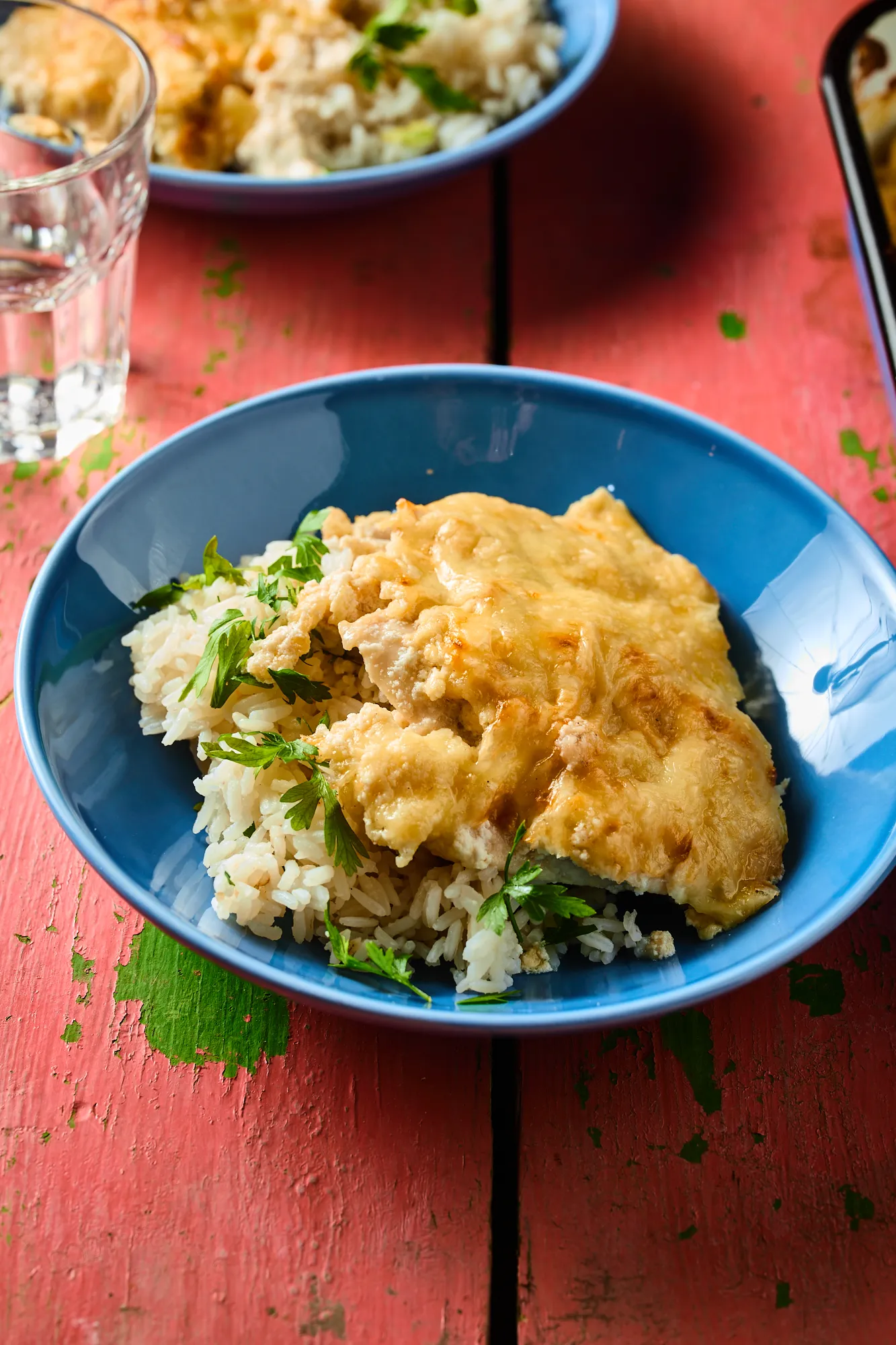 Tejfölös-sajtos csirkemell