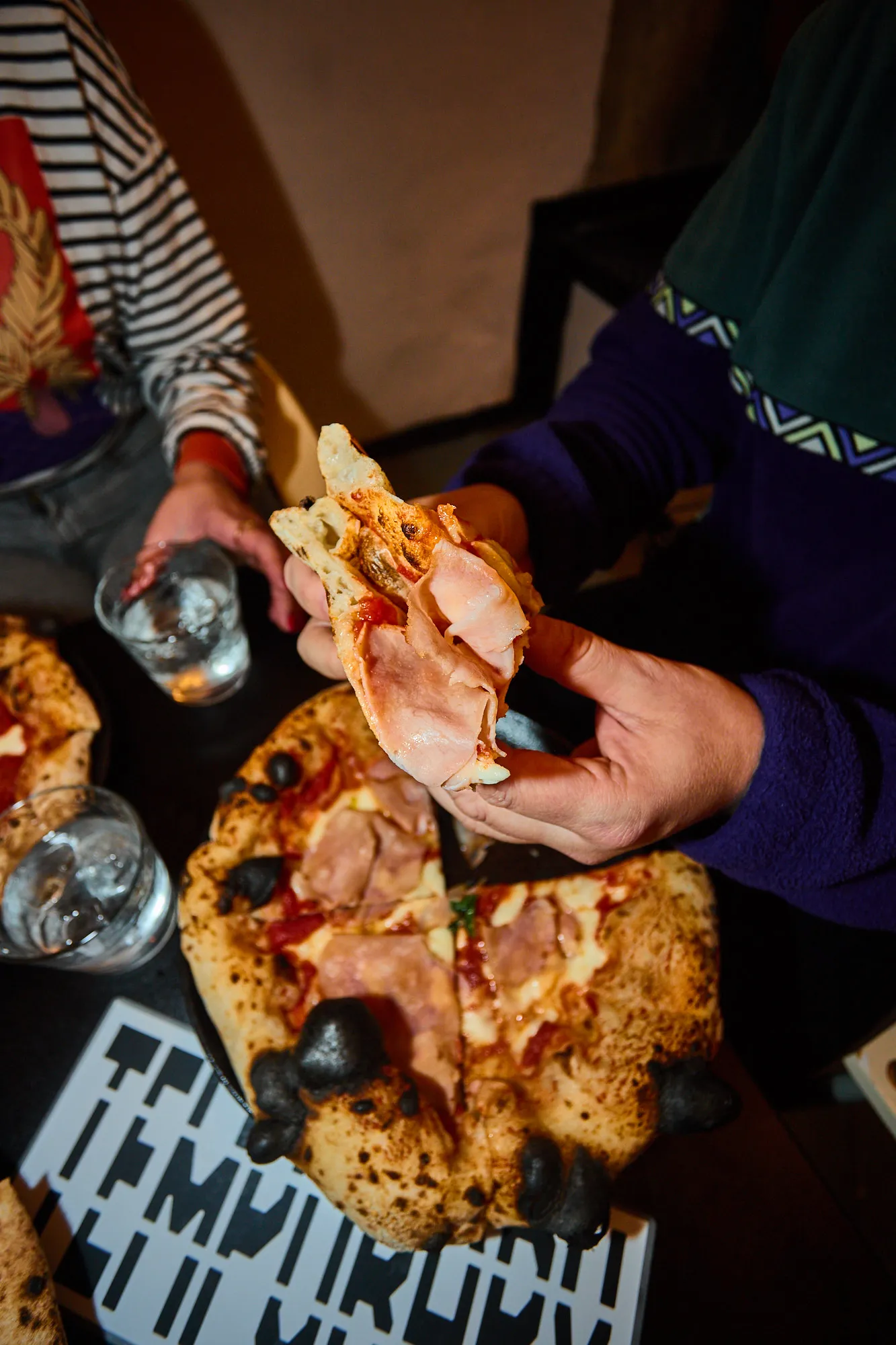 Sonkás pizza a Temporaryben