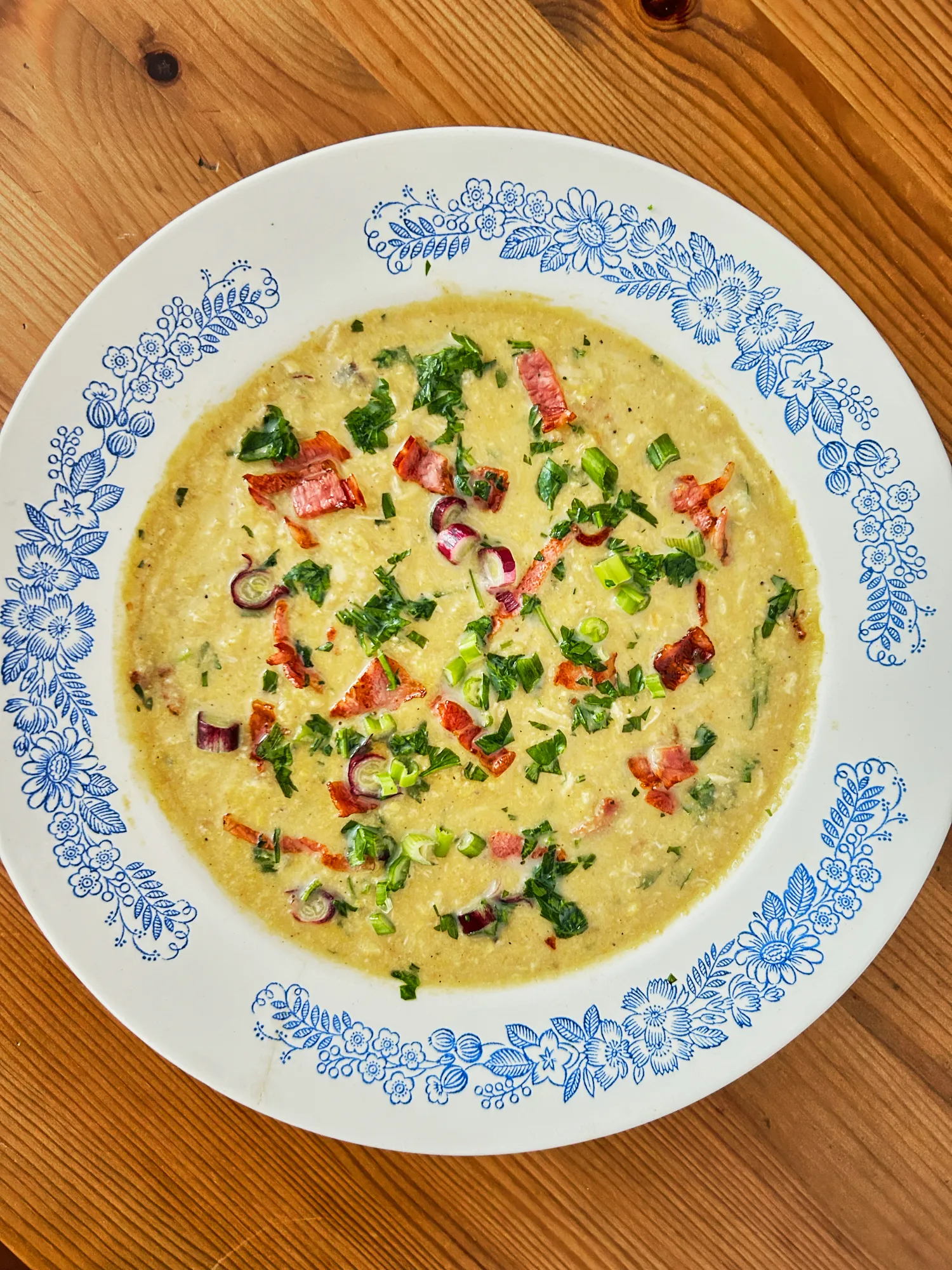 Tépett csirkés, kukoricás chowder