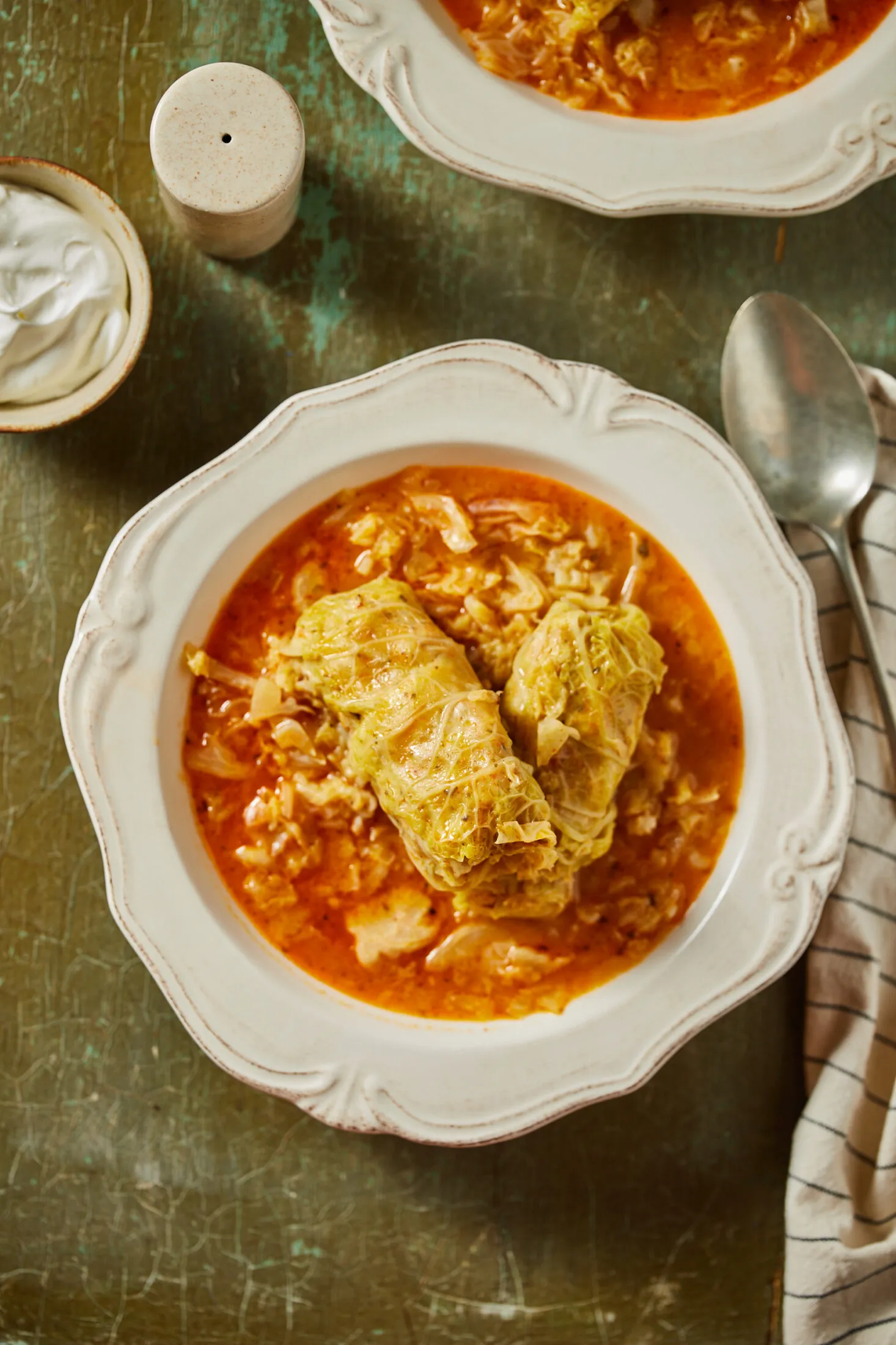 Töltött kelkáposzta recept 2