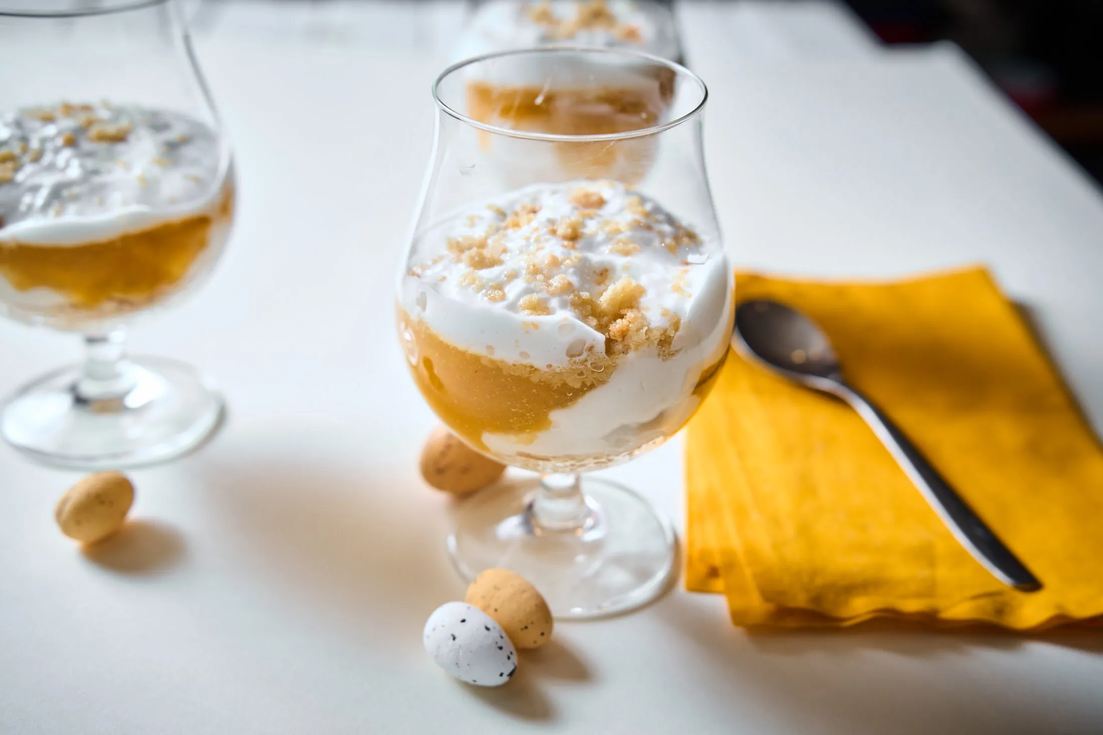 Vegán „Rákóczi-túrós” pohárkrém (Fotó: Street Kitchen)