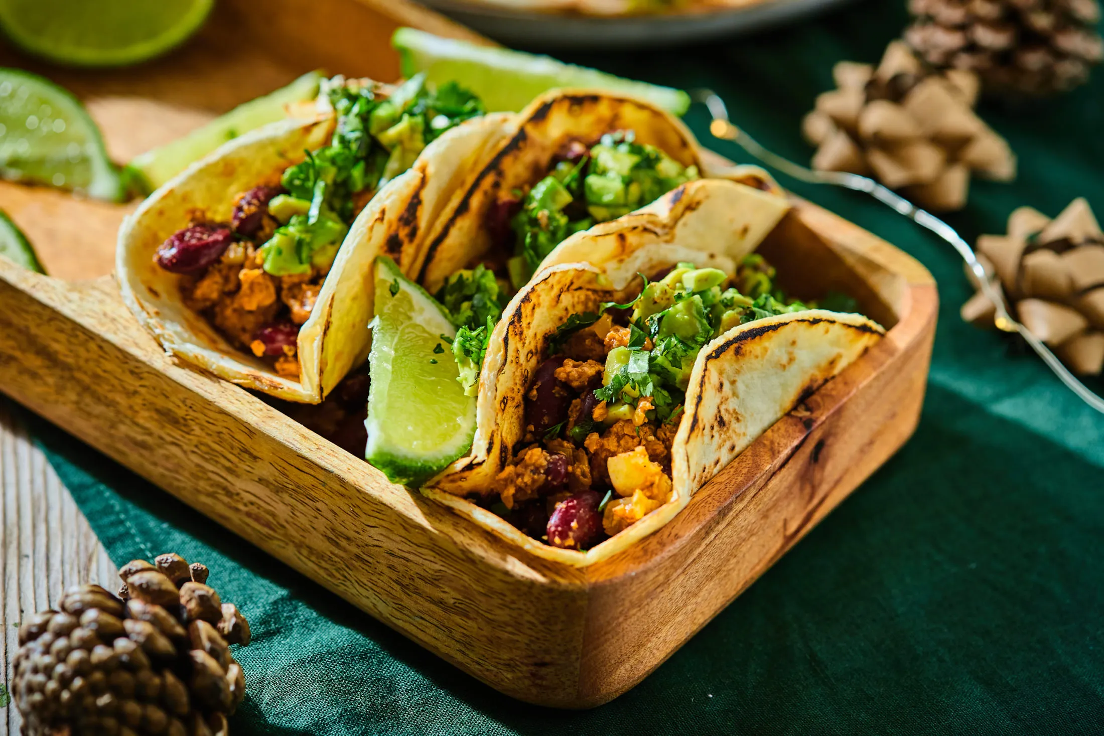 vegán taco, street food