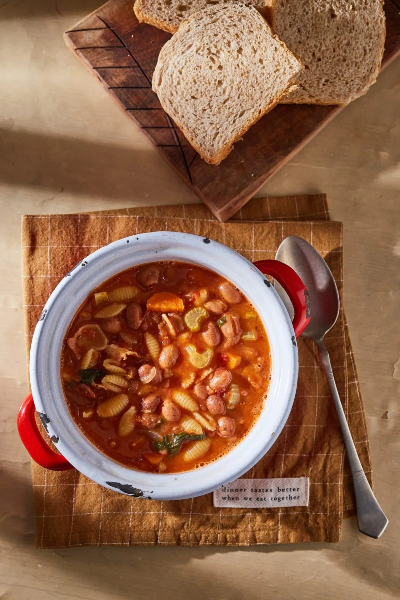 velencei babos-tésztás leves