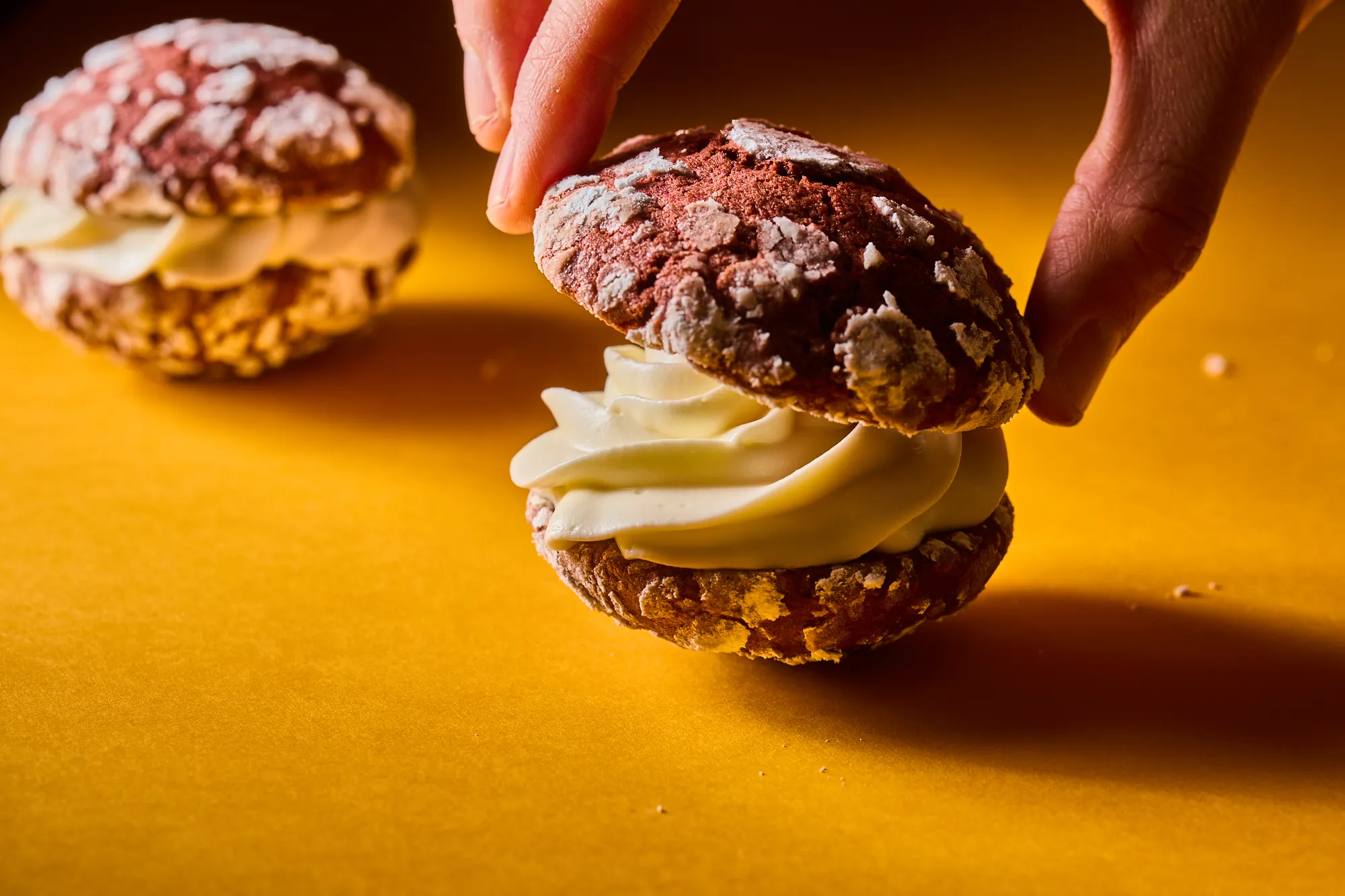 Vörös bársony pöfeteg