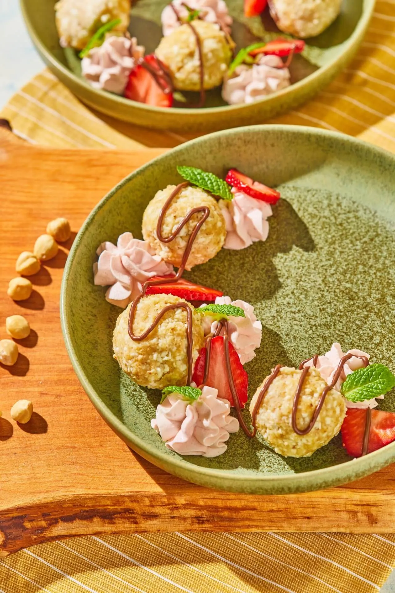 zabos túrógombóc nutellával